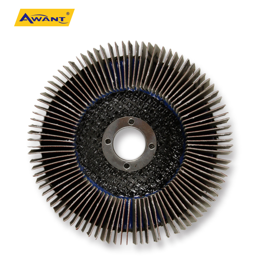 Vertical Favourite 100mm 4 Inch Grinder Flap Disc for Stainless Steel Metal