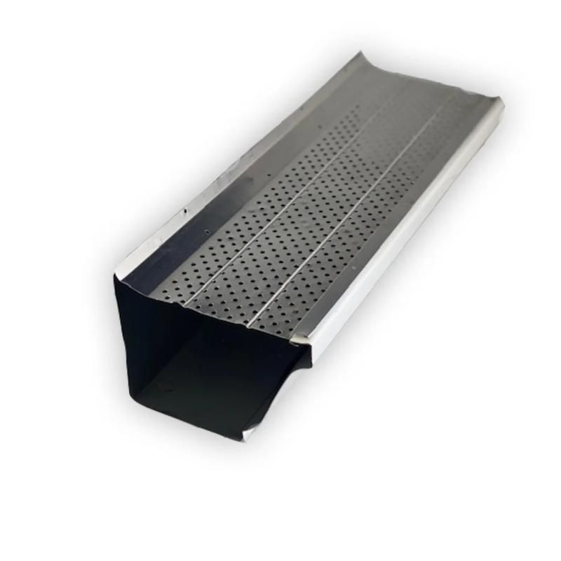 5 Inch Wide Aluminum Leaf Guard Gutter Metal Guards 4 Feet Long