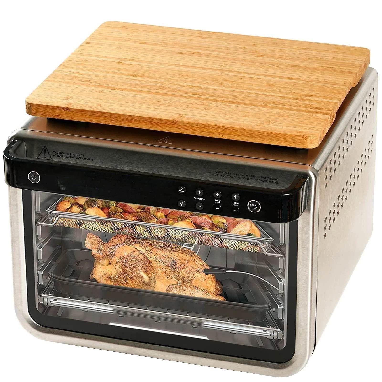 Compatible Silicone Feet Creates Storage Cutting Board Convection Toaster Oven