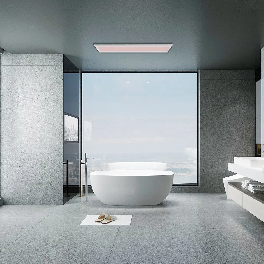 Fast Heat Caramic Glass Waterproof Infrared Bathroom Heaters