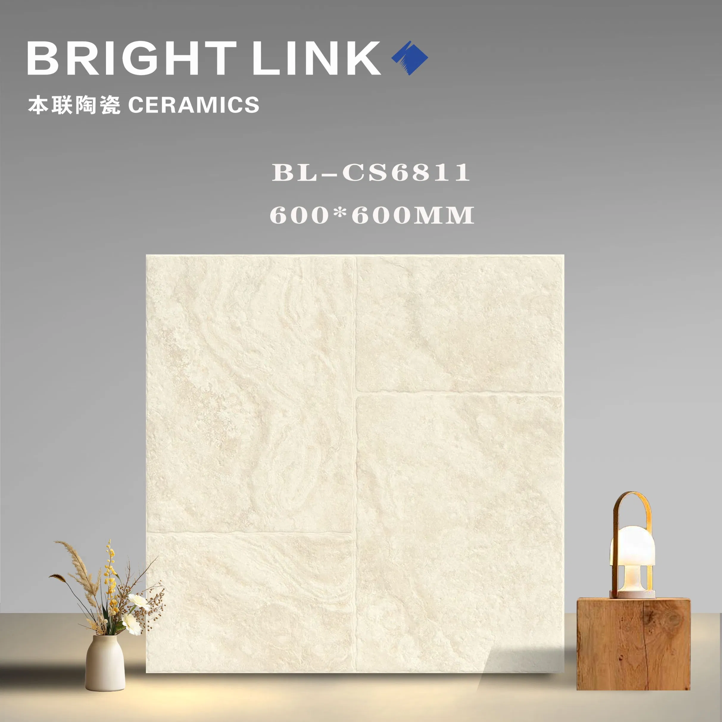 Плитка напольная 60x60 см антискользящая R11, 12 мм, матовая