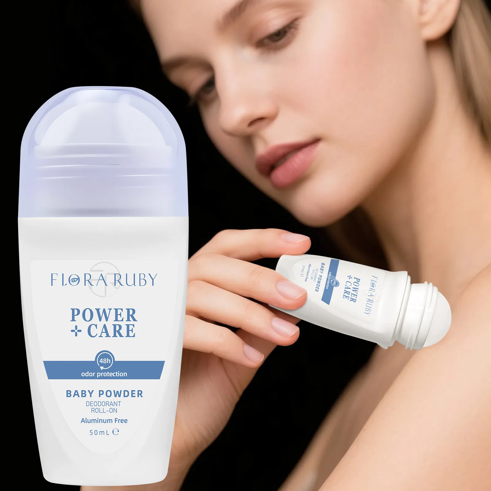 Refreshing Hypoallergenic Deodorant with Portable Organic Pearl Beads