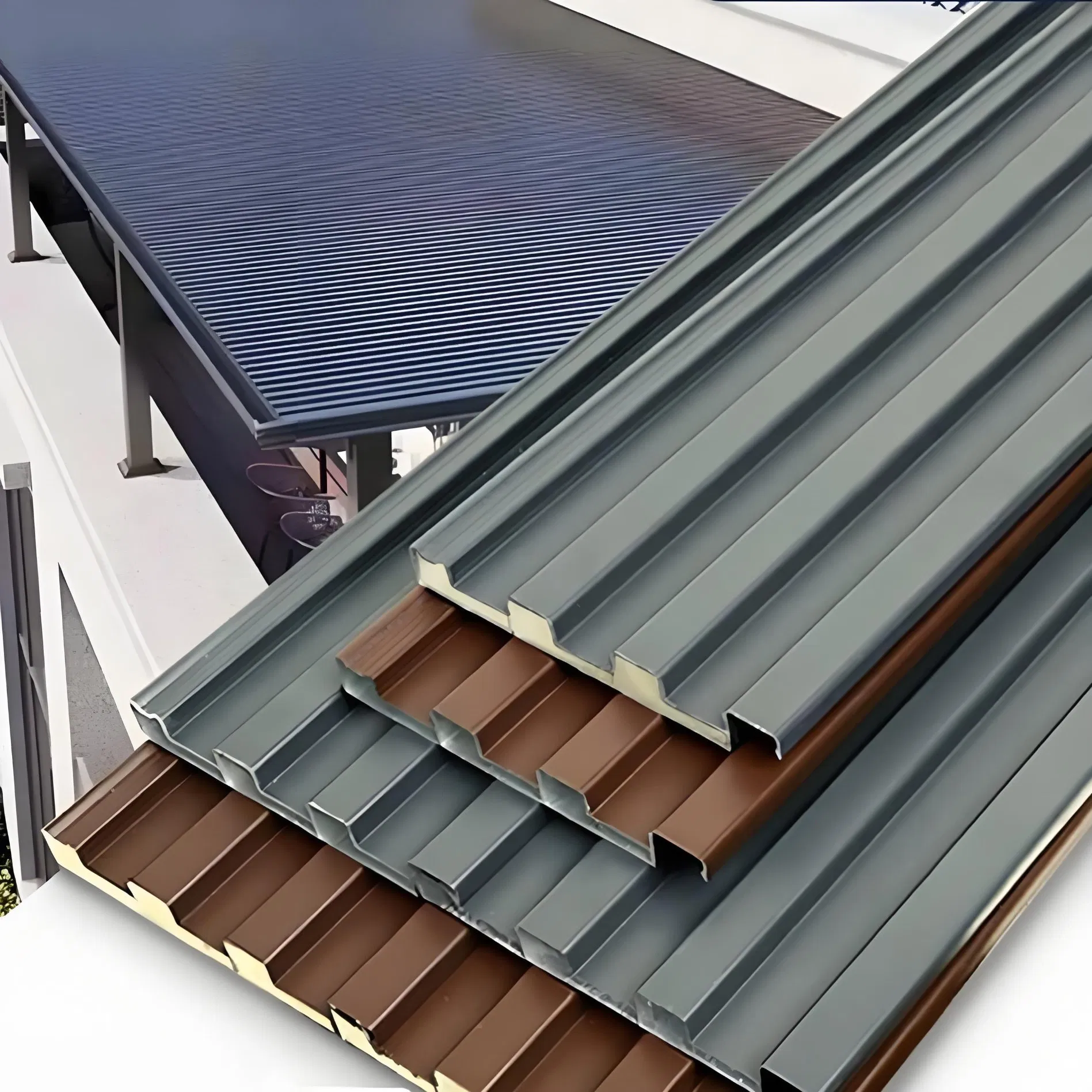 Aluminium Composite Panel Aluminum Sandwich Roof Wall Panel for Hospital Warehouse Workshop