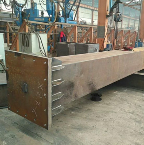 Durable Galvanized Steel Warehouse Structure for H-Beam Columns