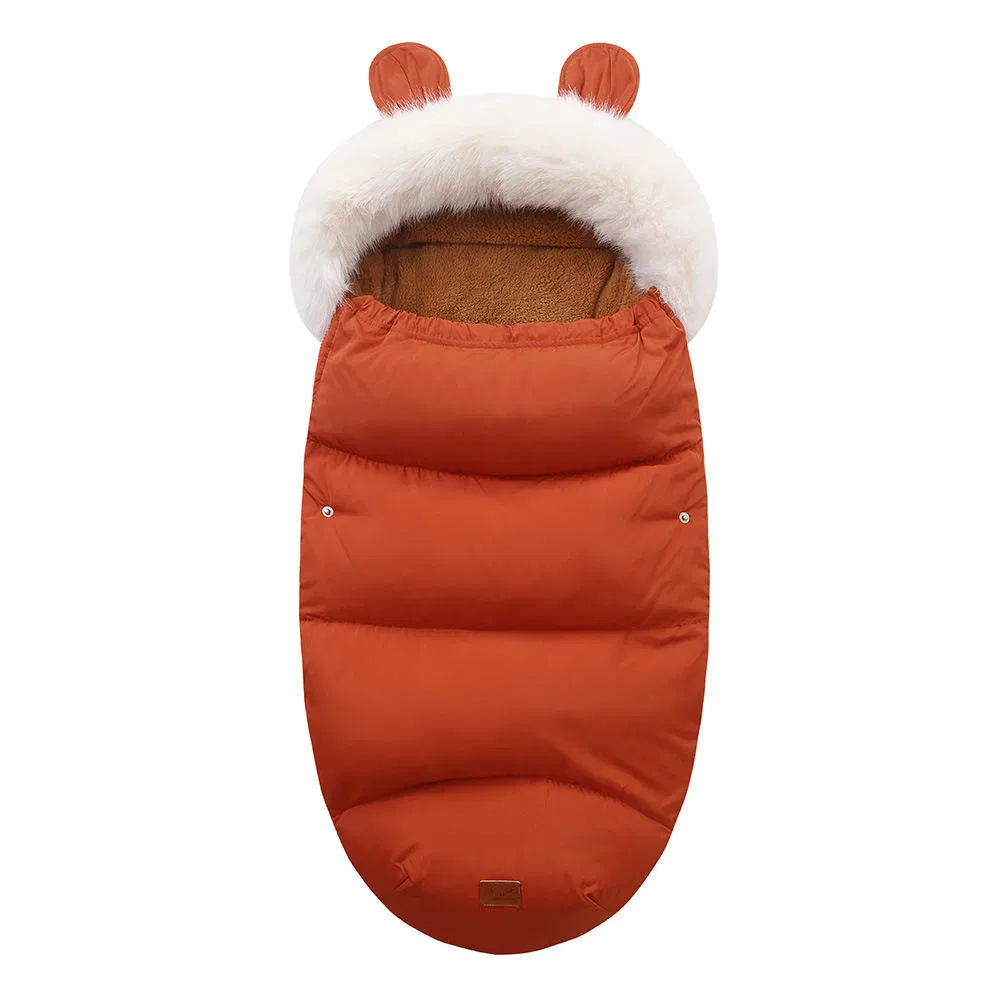 Bunting Bag for Stroller Sleeping Bags Thickened Warm Stroller Blanket Toddler Removable Newborn Baby Footmuff Winter
