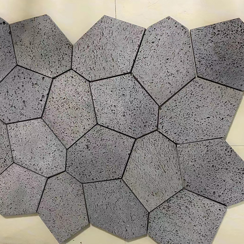 Honed/Rough Honed Dark Grey/Black Basalt/Andesite /Volcanic Lava Stone for Paving Tiles/Flagstone/Balls/Split Paver/Chiseled Wall Cladding Tiles/Tumbled Cobbles