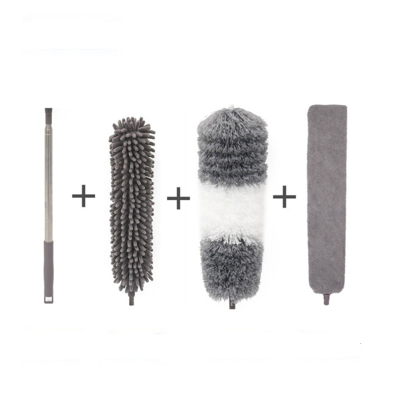 Microfiber Duster Cleaning Tools Set Chenille Brush