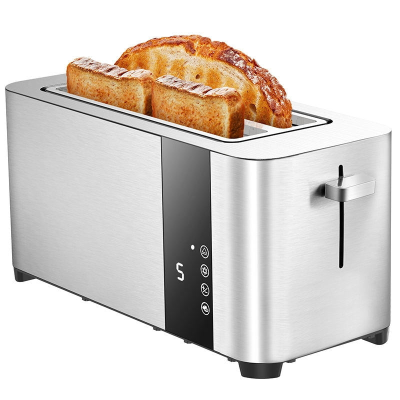 Tenfly 4 Slice Toaster Factory OEM/ODM Touch Screen Stainless Steel Bread Toaster