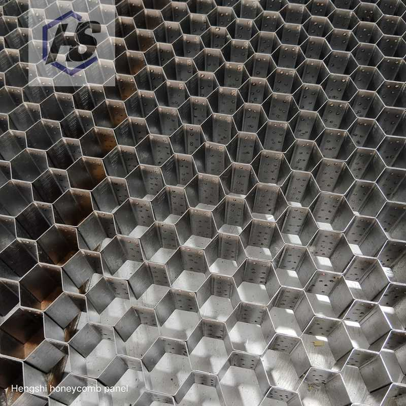 Hengshi Steel 2cm Big Hexagon Hole Honeycomb Working Table Laser Bed