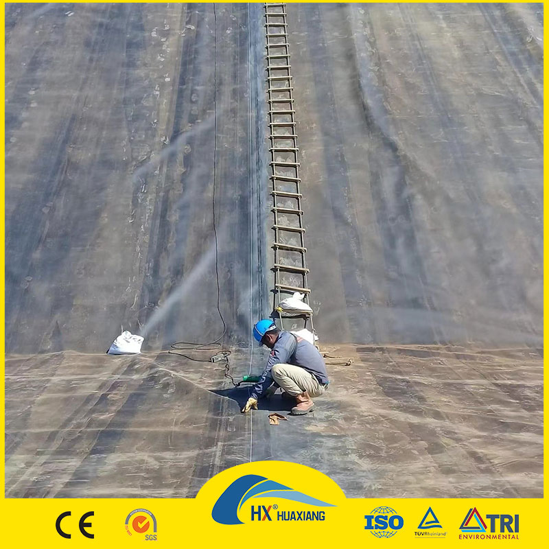 Containment Liner 30mil (CUSTOM SIZE) - Heavy Duty Reinforced Polyethylene, Geomembrane, Pond Liner, Mining and Waste Containment