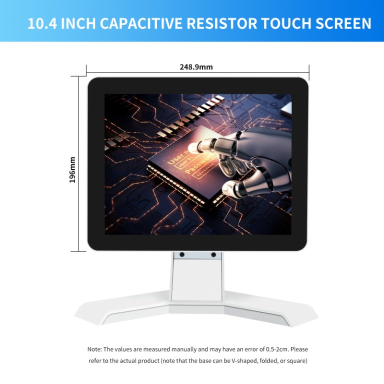 9.7 Inch Touch Cash Register Capacitive Display Restaurant Self-Service Ordering Machine Monitor