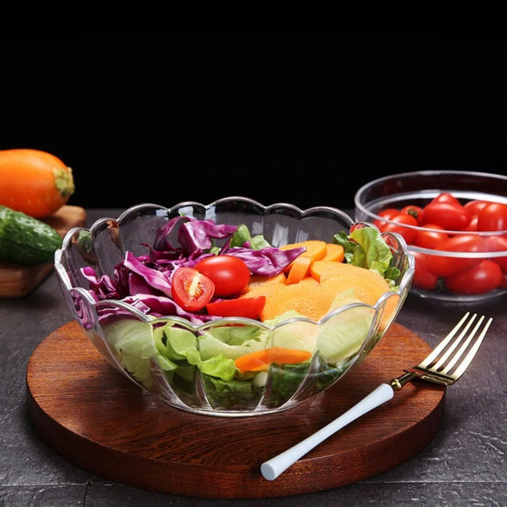 Hot Selling Transparent Customized Plastic Salad Bowl
