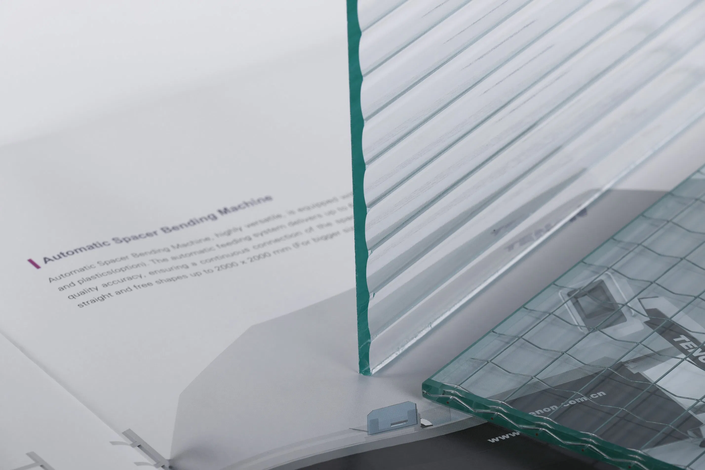 Vertical Ribbed Decorative Patterned Glass for Interior Partitions