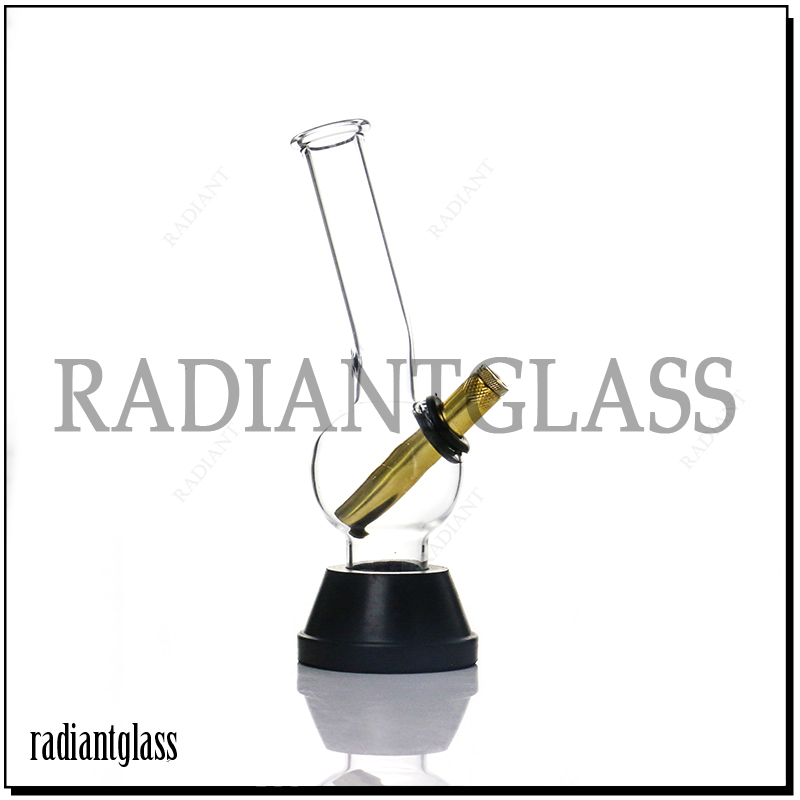 Ball Black Seat Hookah Glass Water Pipe Smoking Crack Pipes