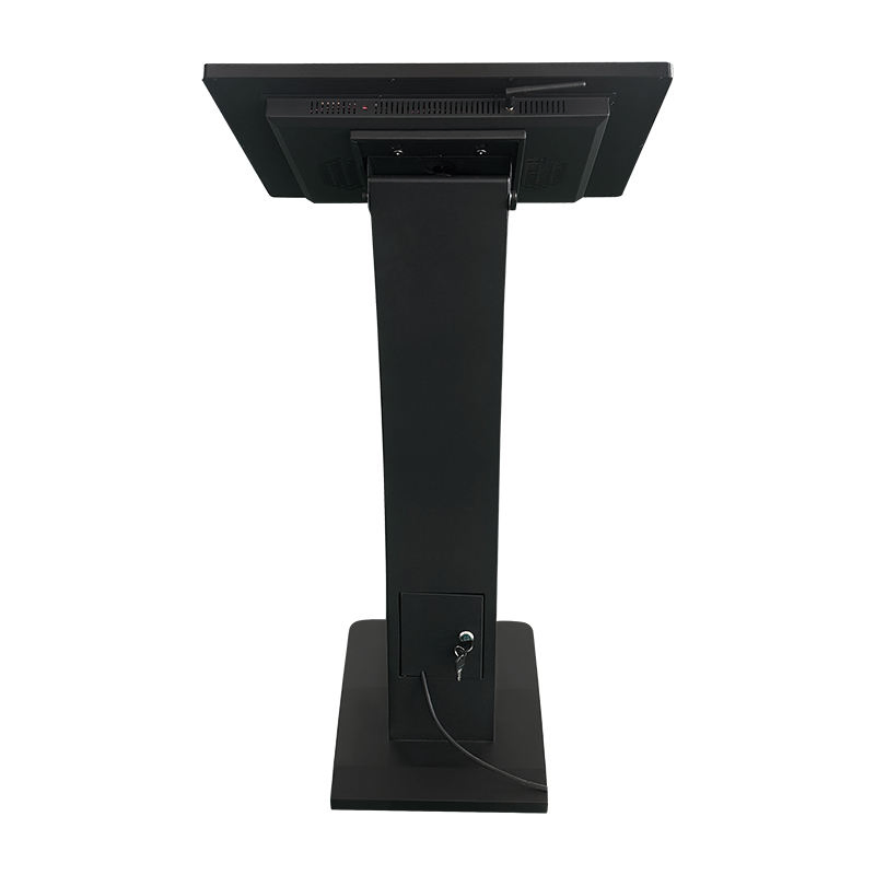 Горизонтальный сенсорный киоск для рекламы и информации