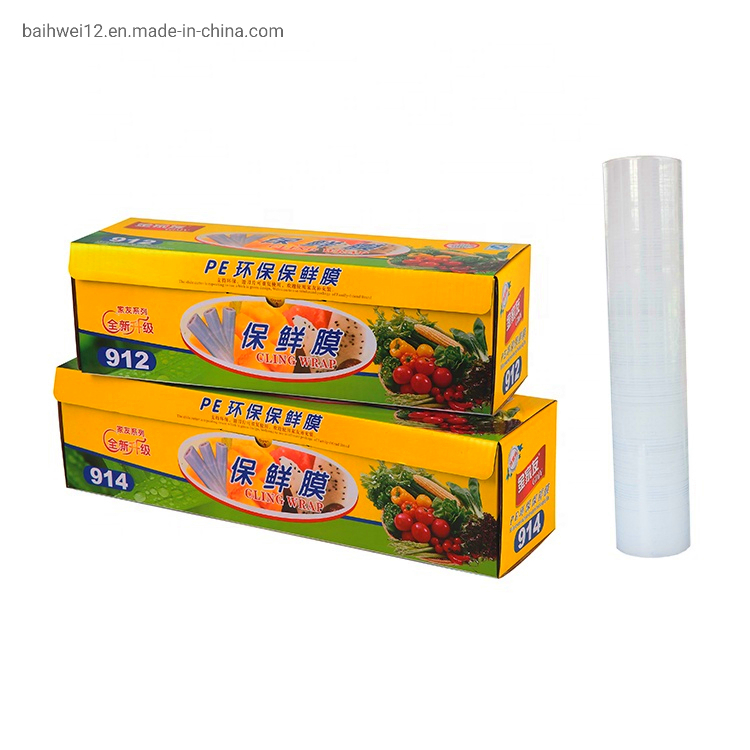Food Safe PVC Stretch Film Pallet Wrap for Supermarket