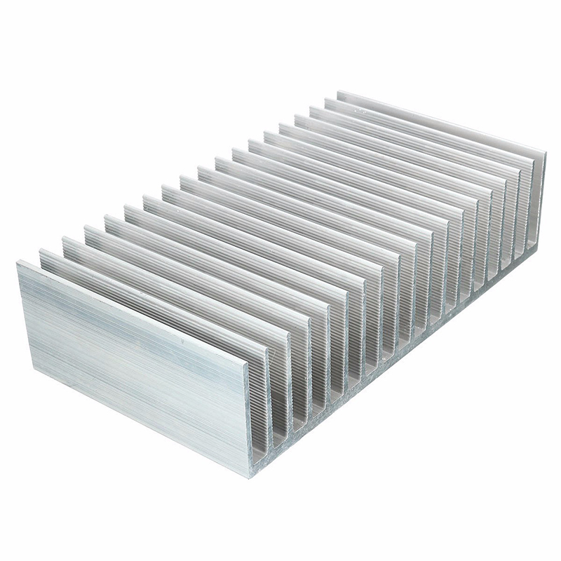 Custom 6063 T5 Aluminum Extrusion Profile for Large LED Heatsink Linear Housing
