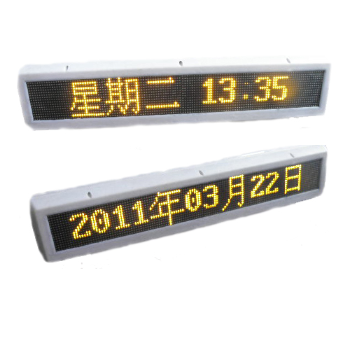 P6 Semi-Outdoor LED Moving Message Sign for Bus/Taxi/Car