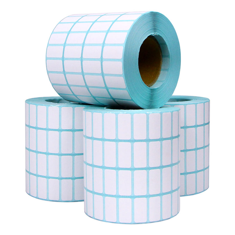 Custom Logo Printing Sticker Label Packaging Waterproof Sheets Roll Self-Adhesive Thermal Label