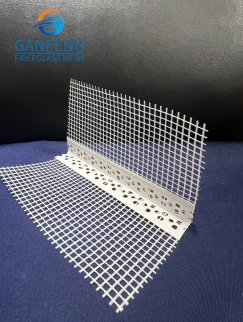 PVC Corner Bead with Fiberglass Mesh 135g PVC 60g