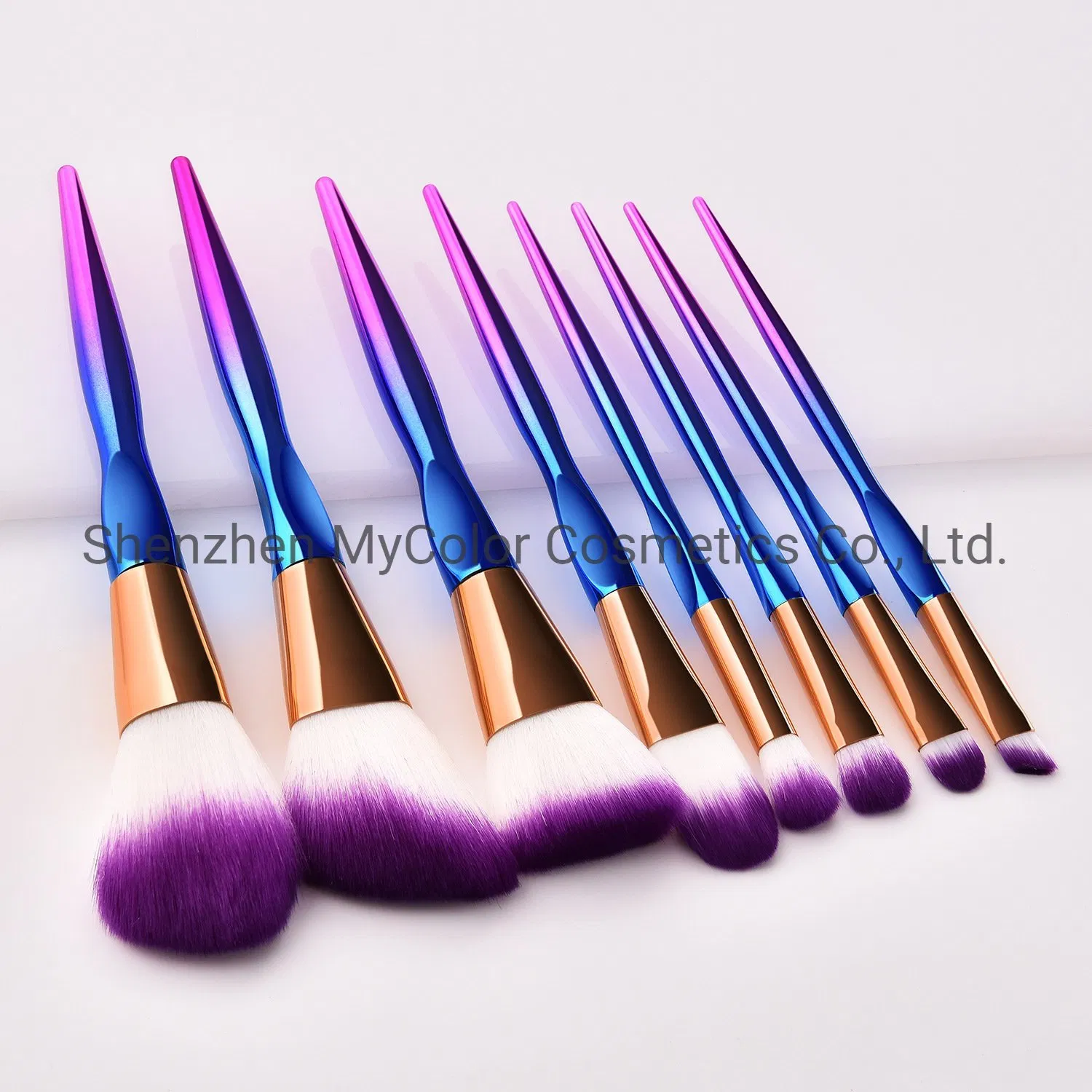 Cosmetic Brush Set Customize Gradient Powder Foundation Blush Eyeshadow Eyeliner Brush
