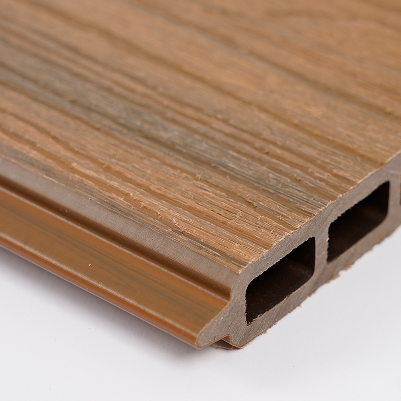 Eco-Friendly Anti-Slip Waterproof WPC Decking for Park Brushed Easily Aessembled Wood Plastic Composite Decking Decking