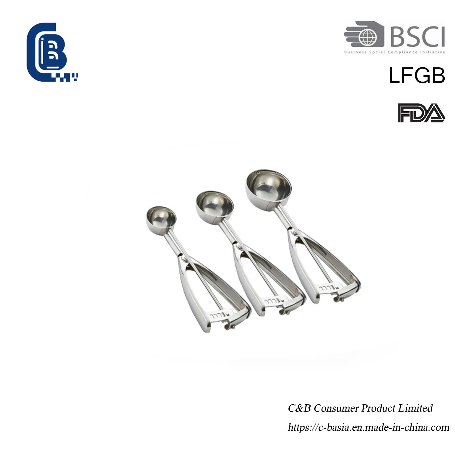 Multipurpose Hot-Sell Ball Spoon - Ice Cream Scoop & Fruit Digging Tool