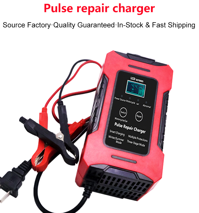 12V6a High-Efficiency Lead-Acid Battery Charger for Self-Stopping Cars