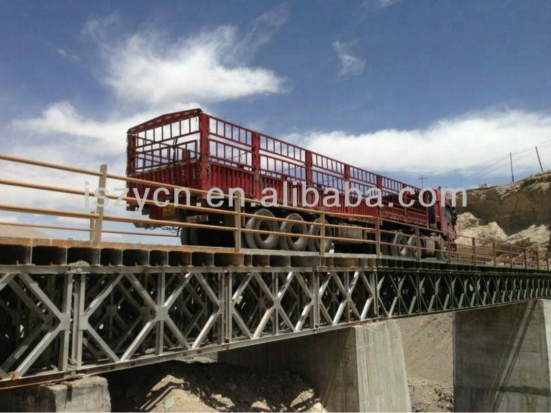 Customized Steel Bridge Zb200: Perfect for Temporary Engineering Solutions