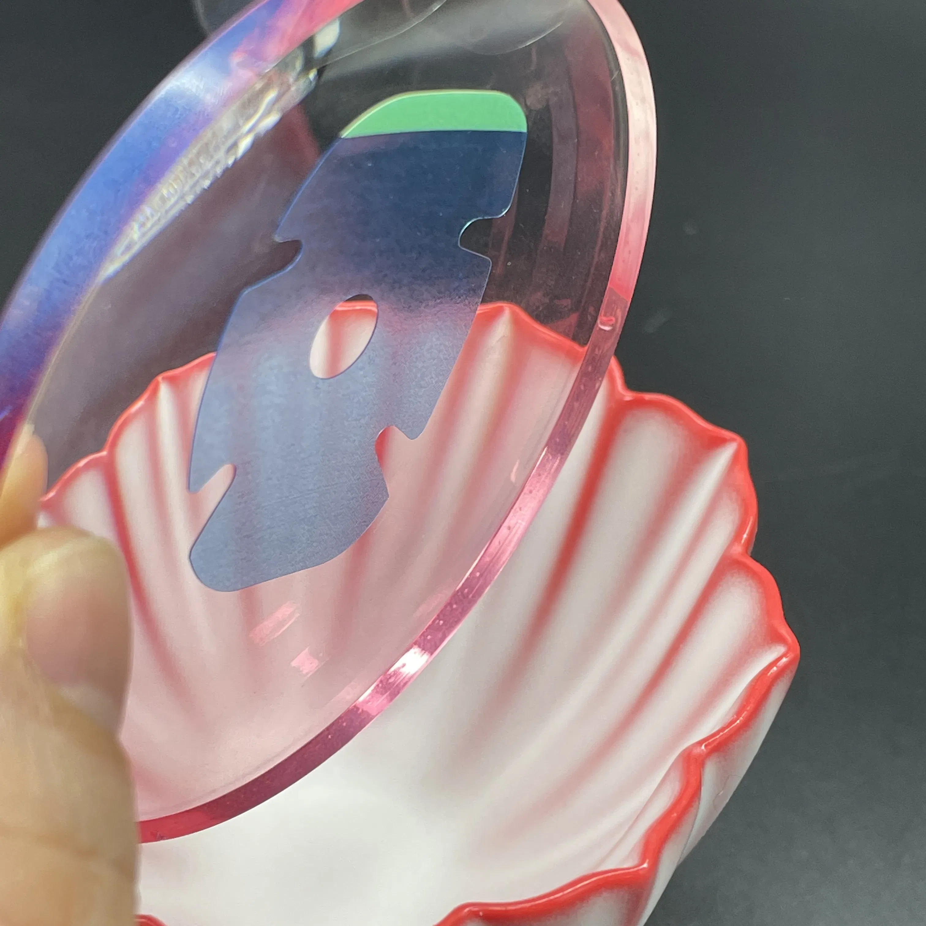 Blue Lens Polish Sticker for Eyeglasses Maintenance