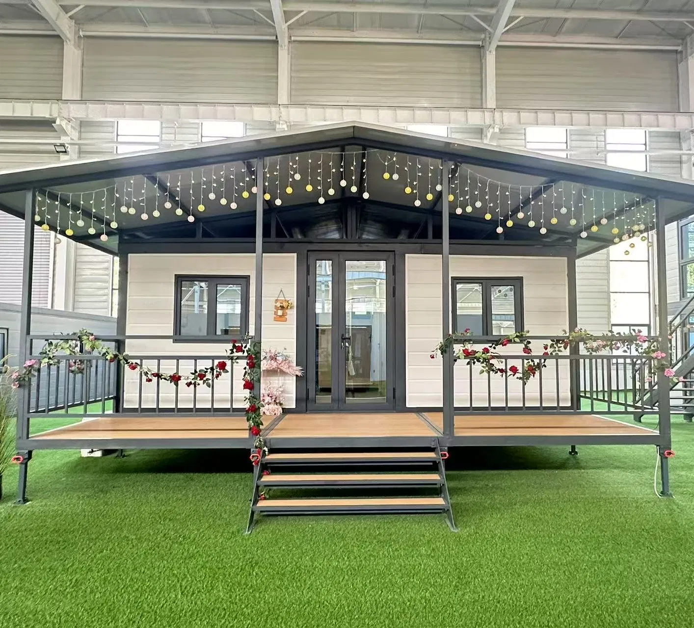 20FT/30FT/40FT Customized Dormitories Modular Mobile Tiny/Mini Expandable Prefab/Prefabricated Shipping Container House Luxury Prefab House Factory Outlet