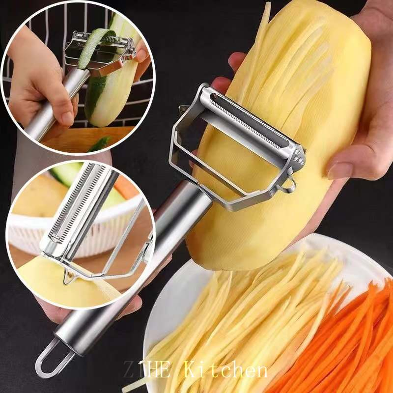 Stainless Steel Double Headed Planer Kitchen Supplies Appliances Storage