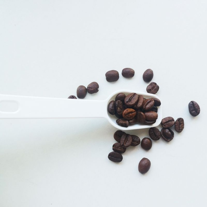 Espresso Coffee Machine Brush Cleaner with Spoon Coffee Grinder Burr Blades 2 in 1 Using Brushes