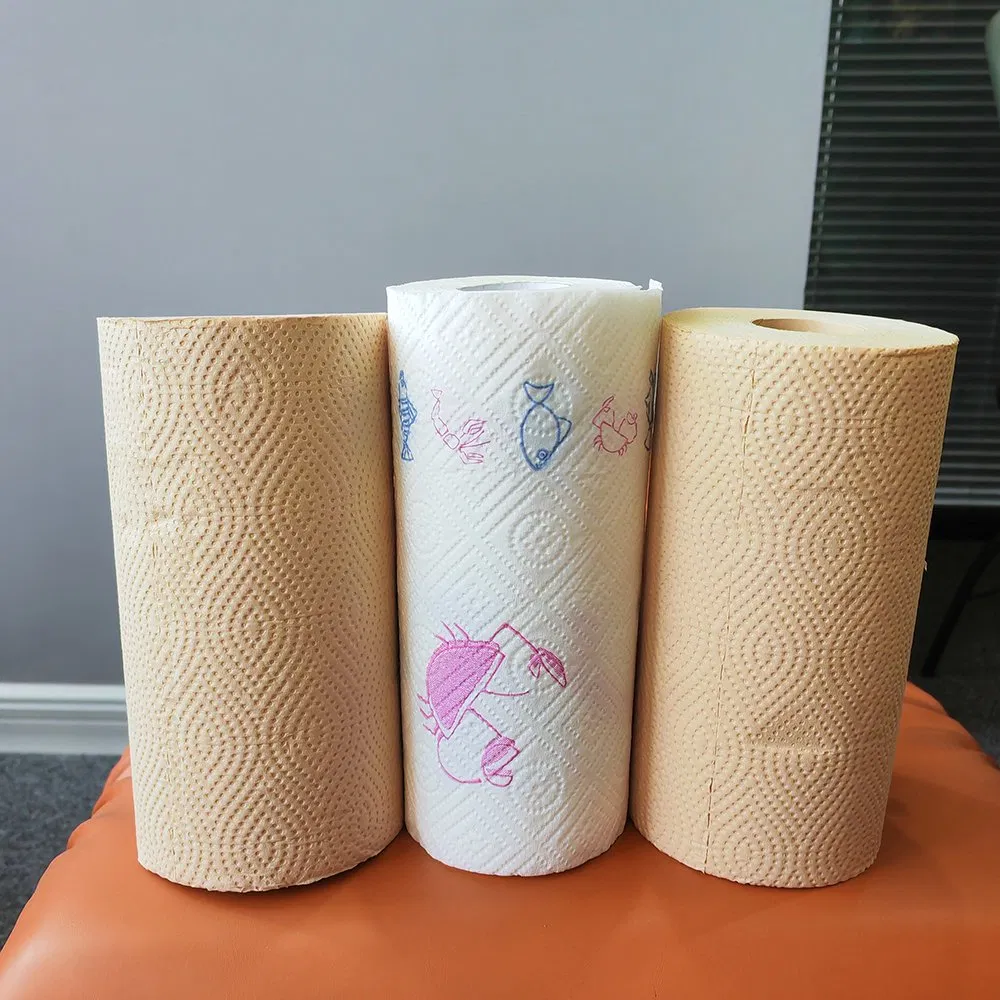 Panda Friendly Vegan Soybean Ink Bamboo Paper Towel for Kitchen