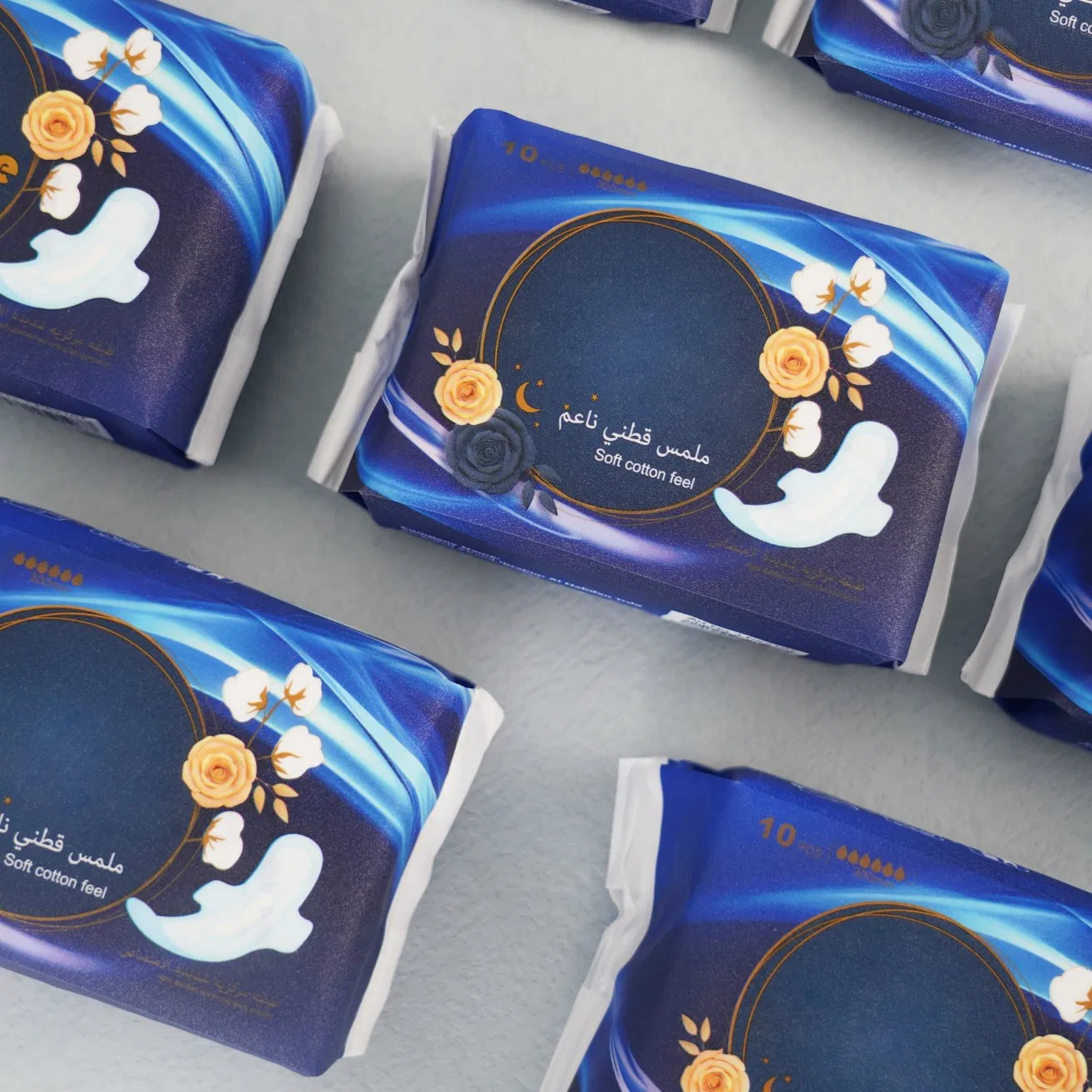 Manufacturers Customized Cotton Disposable Sanitary Napkin for Women