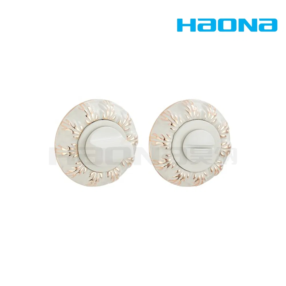 Euro Cylinder Accessories Fitting Rosette Mortise Door Lock Escutcheon with Knob