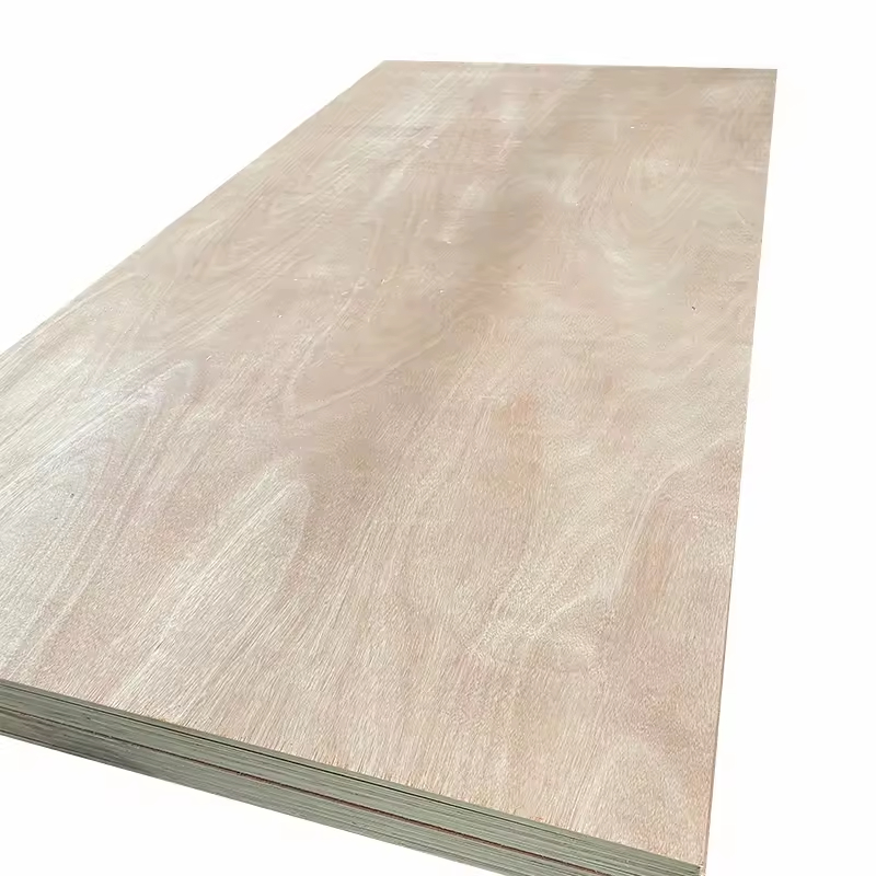 Senbo 4*8FT 5-30mm Waterproof E0 Glue Cabinet Grade Wood Veneer Hardwood Commercial Plywood Board