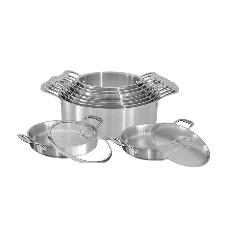 Кастрюля из нержавеющей стали Classic, 2.2-8.8 л