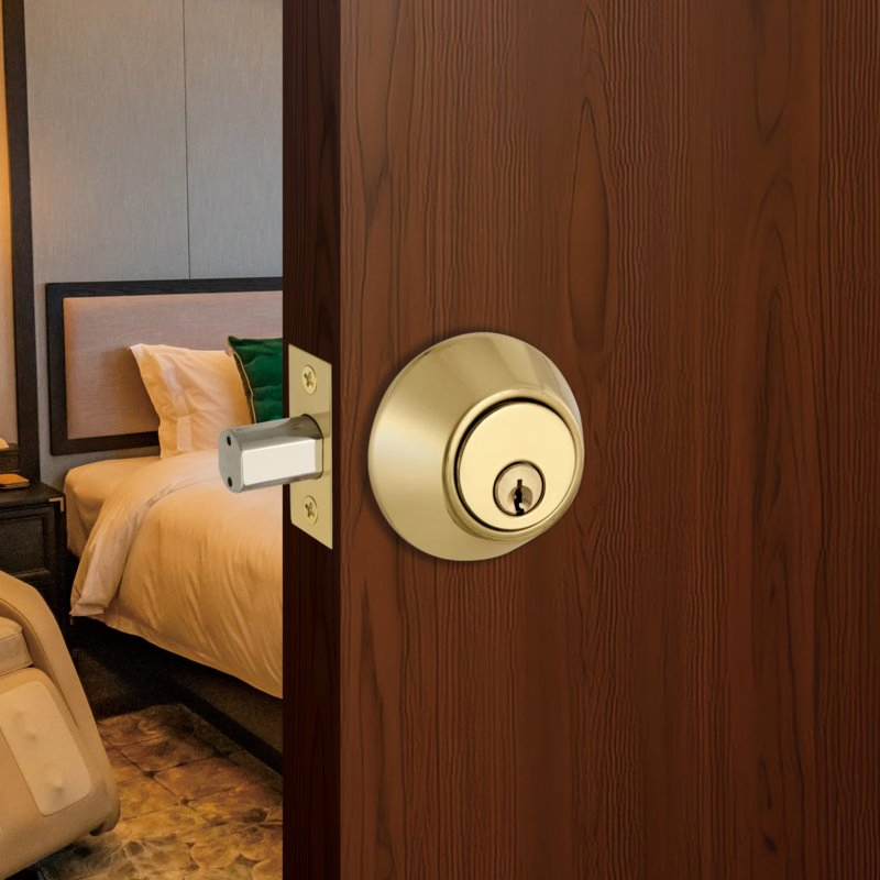 Stainless Steel Anti Theft Exterior Handle Lock and Deadbolt Combo Door Lock