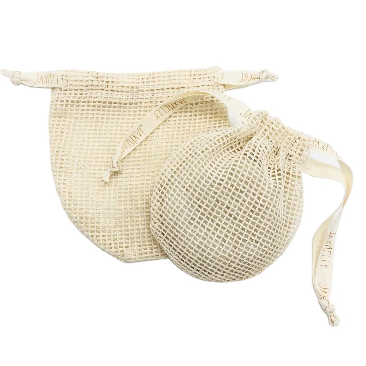 Sisal Soap Holder Bag Soap Saver Bags Sisal Mesh Soap Drawstring