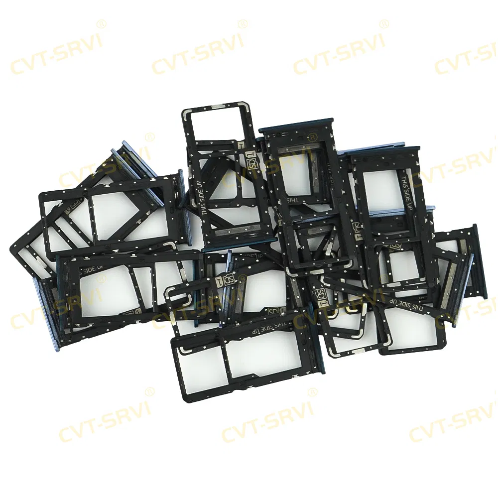 CVT Bandeja SIM Wholesale SIM Card Tray SIM Card Slot Holder for for Mt G34/ Mt G8 Play/ G04/ G22/ G14 SIM Card Tray Repuestos PARA Celuares