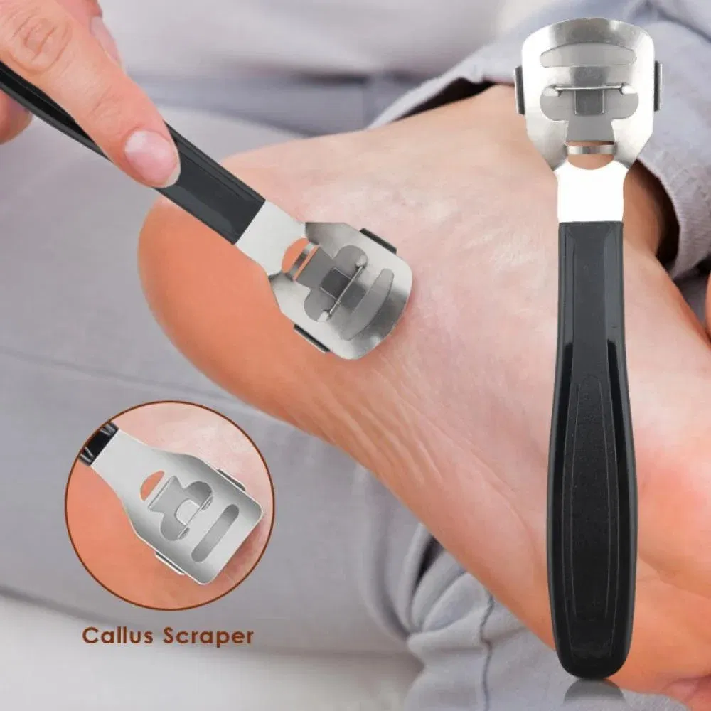Professional Pedicure Tools Set 20 in 1 Stainless Steel Foot Care Kit Foot Rasp Dead Skin Remover Pedicure Kit Men Women Salon Home Best Gift