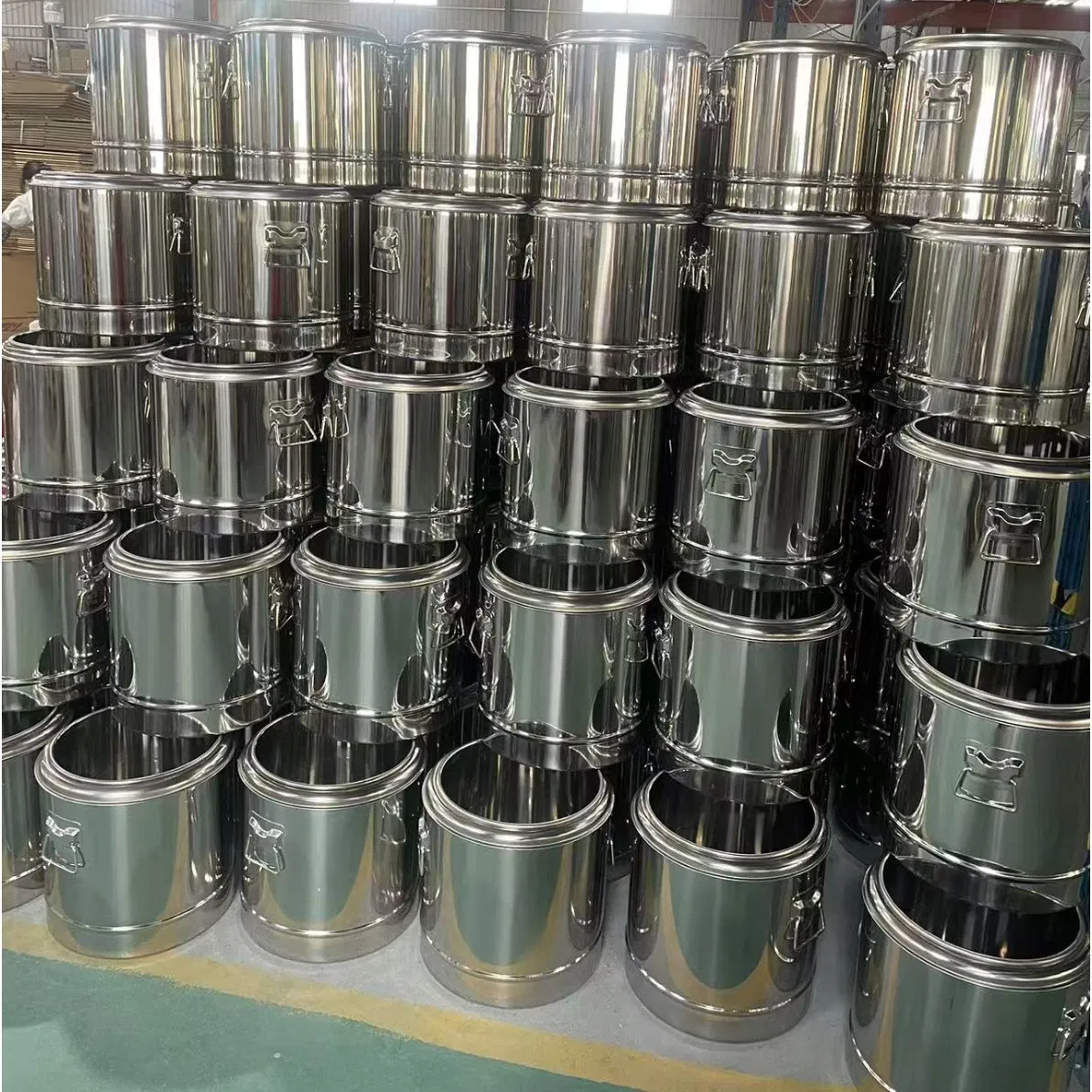 15L Stainless Steel Insulated Container Food Transport Barrel