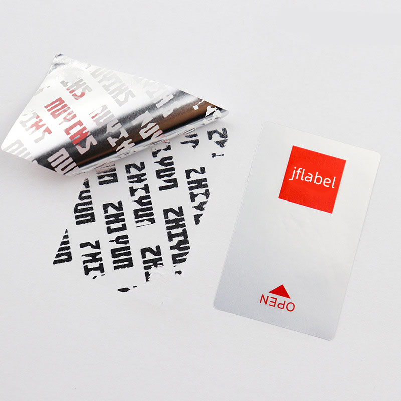 Security Seal Label Void Anti Counterfeiting & Tamper Proof Label Self-Adhesive