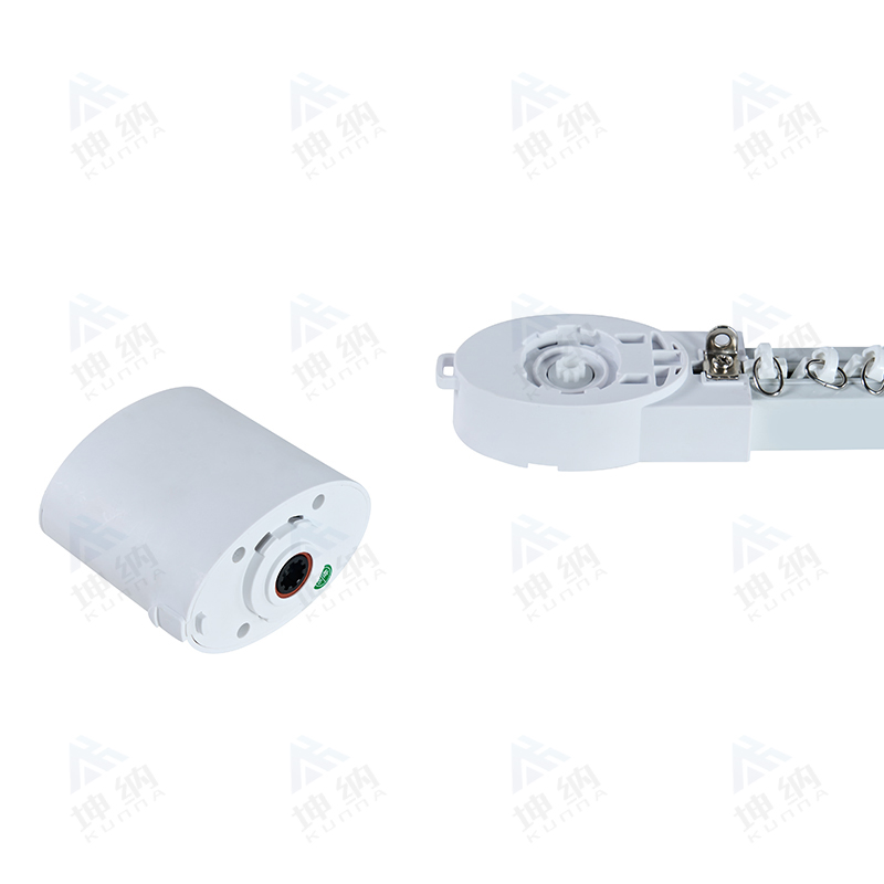 Motorized Curtain Track Rail System Wireless Remote Control Automatic Hotel Electric Curtain Motor