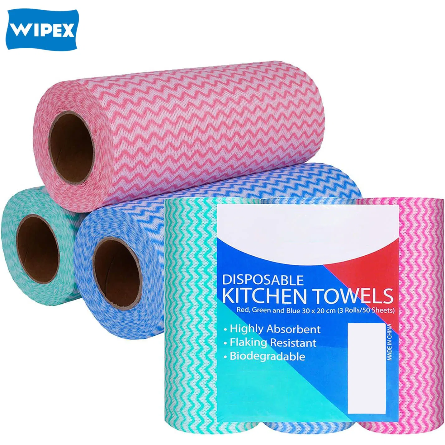 Reusable Kitchen Cleaning Dish Towels Non Woven Washable Kitchen Wipes Multipurpose Lint Free Cleaning Cloths for Kitchen
