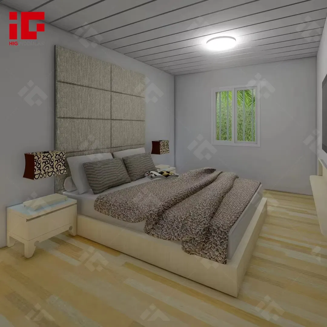 China Garden Ready Made Mobile Homes Prefabricated Container Apartment House for Sale