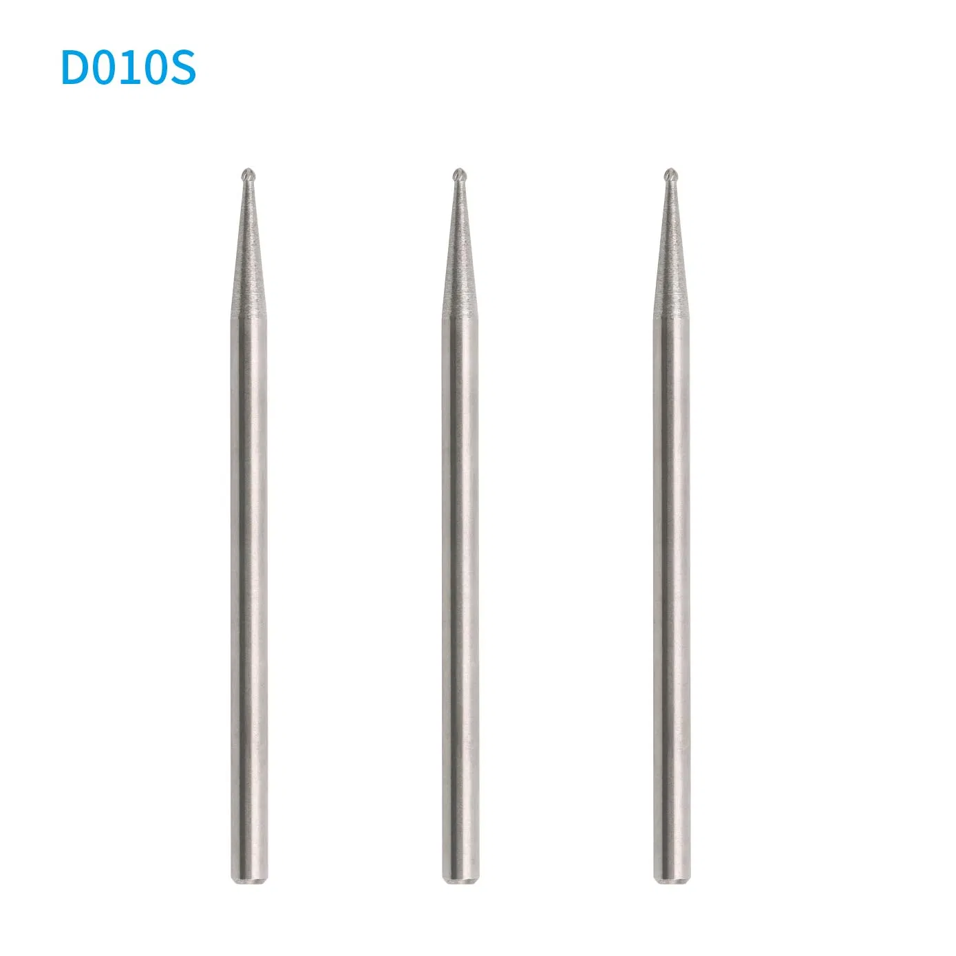 D010s Mini Round Ball Carbide Nail Drill Bit