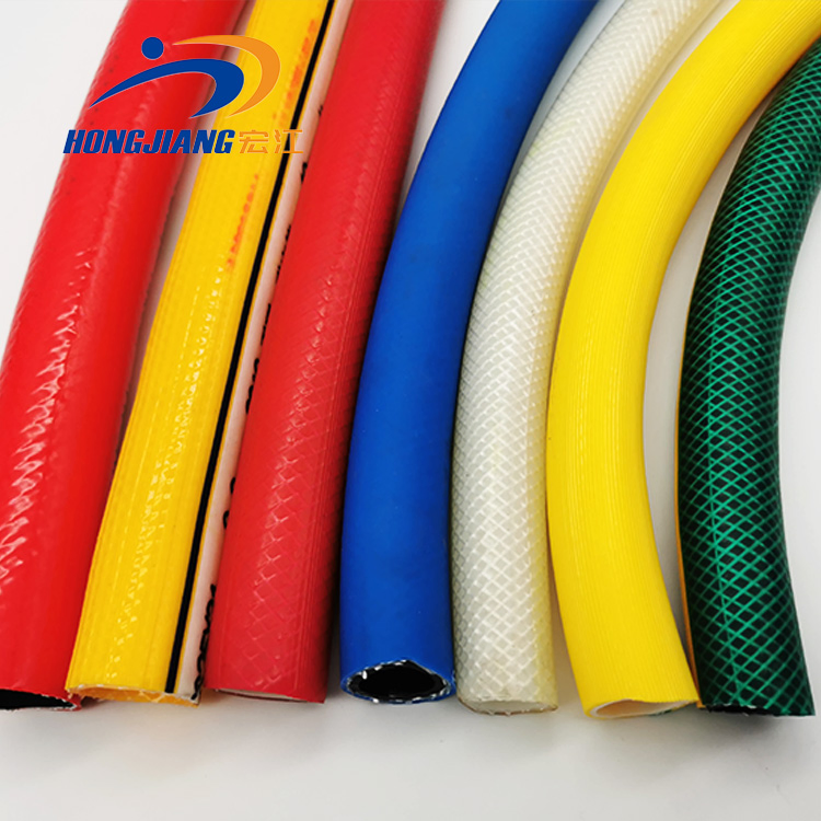1/2''5/8''3/4''1'' Yellow Fiber Reinforced Water Hose PVC Garden Hose
