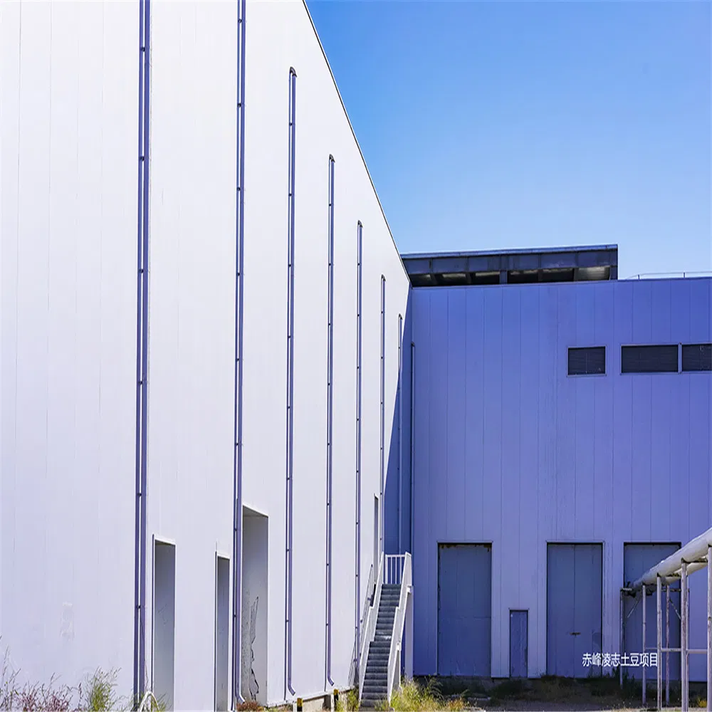 Estructura Prefabricada Prefabricated Steel Structure Warehouse Workshop Building Pre-Engineered Structural Building